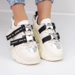 Sportschuhe auf der weißen D10 -Plattform Mei