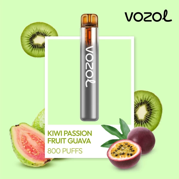 One -Time Electronic Szisza Neon800 Kiwi Passion Obst Guava | Vozol
