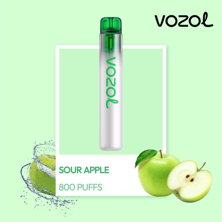 One -Time Electronic Scalen Neon800 Sour Apple | Vozol