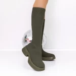 Frauen 3B11 -Stiefel grün Mei
