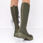 Frauen 3B11 -Stiefel grün Mei