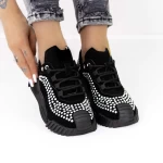 Frauen 3WL9 Sportschuhe Black-Biała | Mei