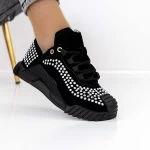 Frauen 3WL9 Sportschuhe Black-Biała | Mei