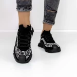Frauen 3WL9 Sportschuhe Black-Biała | Mei