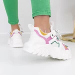 Sportschuhe auf der 2311 Pink -Plattform Mei