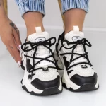 Sportschuhe auf der Plattform 2023-5 Weißschwarz Mei