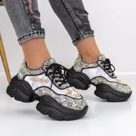 Sportschuhe auf der 667 schwarzen Plattform Mei