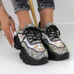 Sportschuhe auf der 667 schwarzen Plattform Mei