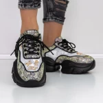 Sportschuhe auf der 667 schwarzen Plattform Mei