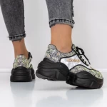 Sportschuhe auf der 667 schwarzen Plattform Mei