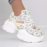 Sportschuhe auf der 667 weißen Plattform Mei