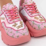 Sportschuhe auf der 667 rosa Plattform Mei