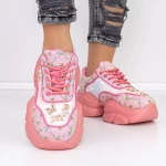 Sportschuhe auf der 667 rosa Plattform Mei