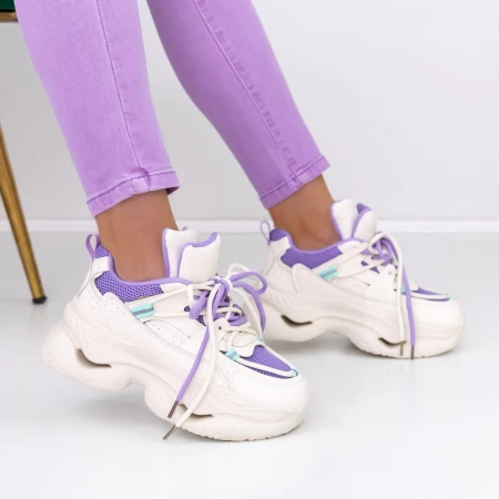 Sportschuhe auf der 2150 lila Plattform Mei