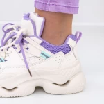 Sportschuhe auf der 2150 lila Plattform Mei