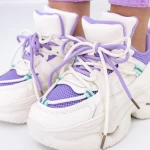 Sportschuhe auf der 2150 lila Plattform Mei