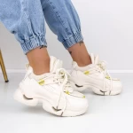 Sportschuhe auf der 2150 beige Plattform Mei