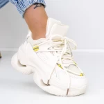 Sportschuhe auf der 2150 beige Plattform Mei