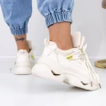 Sportschuhe auf der 2150 beige Plattform Mei