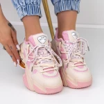 Sportschuhe auf der Pinkplattform B99915-1 Mei