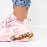 Sportschuhe auf der Pinkplattform B99915-1 Mei
