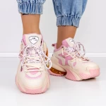 Sportschuhe auf der Pinkplattform B99915-1 Mei