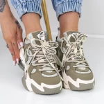 Sportschuhe auf der Plattform B99915-1 Grau | Mei