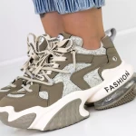 Sportschuhe auf der Plattform B99915-1 Grau | Mei