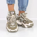 Sportschuhe auf der Plattform B99915-1 Grau | Mei