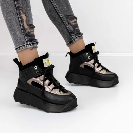 3WL11 Black Stiefel Mei