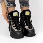 3WL11 Black Stiefel Mei
