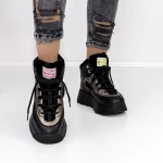 3WL11 Black Stiefel Mei