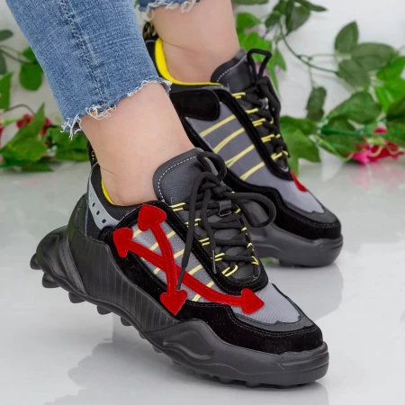 Sportschuhe auf der 196 PSDP schwarzen Plattform Mei