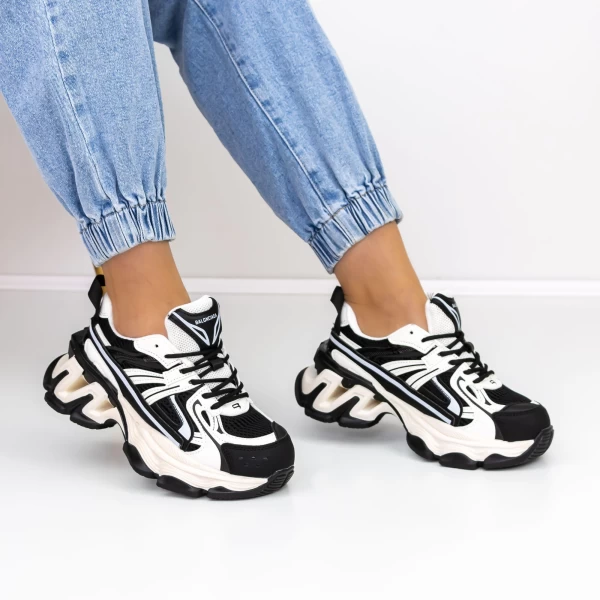 Frauen Sportschuhe 088-2 Schwarz Mei