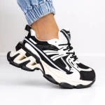 Frauen Sportschuhe 088-2 Schwarz Mei