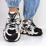 Frauen Sportschuhe 088-2 Schwarz Mei