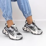 Frauen Sportschuhe 088-2 Grau Mei