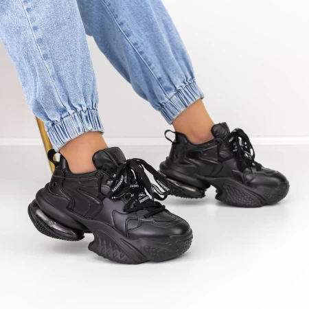 Sportschuhe auf der 9915 schwarzen Plattform Mei