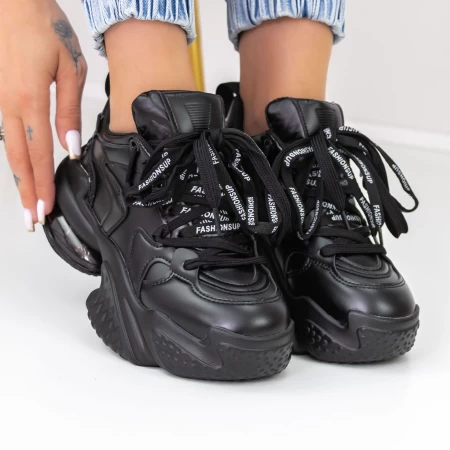 Sportschuhe auf der 9915 schwarzen Plattform Mei