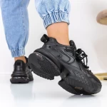 Sportschuhe auf der 9915 schwarzen Plattform Mei