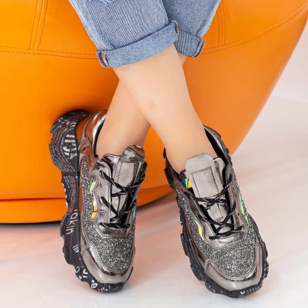 Sportschuhe auf der NX99 Gunmetal -Plattform Mei