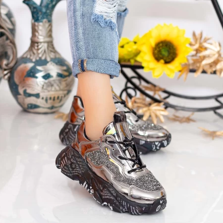 Sportschuhe auf der NX99 Gunmetal -Plattform Mei