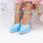 Dünne Absätze und 3xkk9 blaue Schuhe Mei