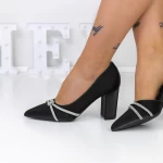 Dicke Absatz 3xkk16 Schuhe schwarz | Mei