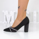 Dicke Absatz 3xkk16 Schuhe schwarz | Mei