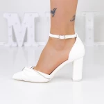Dicke High Heels 3xkk18 Weiß Mei