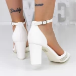Dicke Absatz 3xkk19 Schuhe weiß | Mei