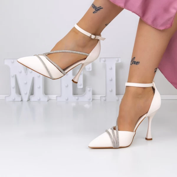 Szpilki 3xkk22 Beige | Mei