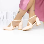 2yxd30 Dicke Absätze leicht Beige Mei