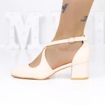2yxd30 Dicke Absätze leicht Beige Mei